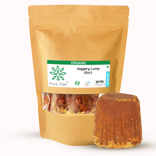 Pure Tree Certified Organic | Jaggery Lumps | Gur