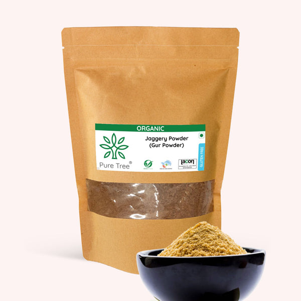 Certified Organic Jaggery Powder | Gur Shakkar Powder