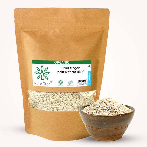 Organic Urad White Split | Urad Mogar