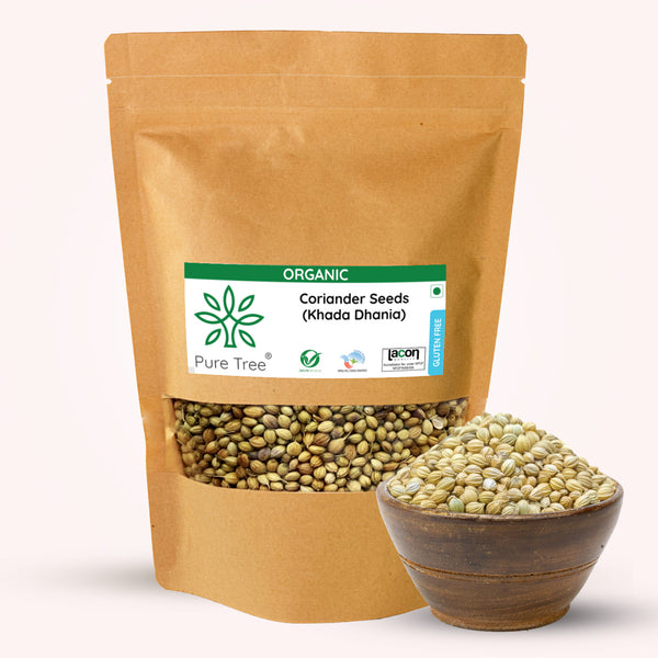 Certified Organic Coriander Seeds | Sabut Dhaniya