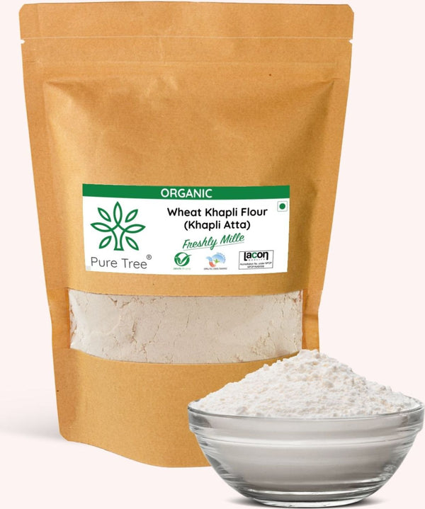 Certified Organic Emmer Wheat Flour | Khapli Atta | Freshly Milled