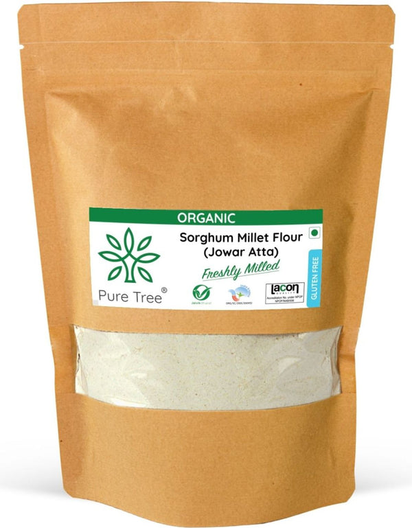 Certified Organic Sorghum Millet Flour | Jowar Atta | Freshly Milled