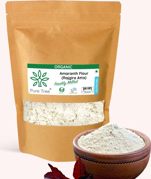 Certified Organic Amaranth Flour | Rajgira Flour | Freshly Milled