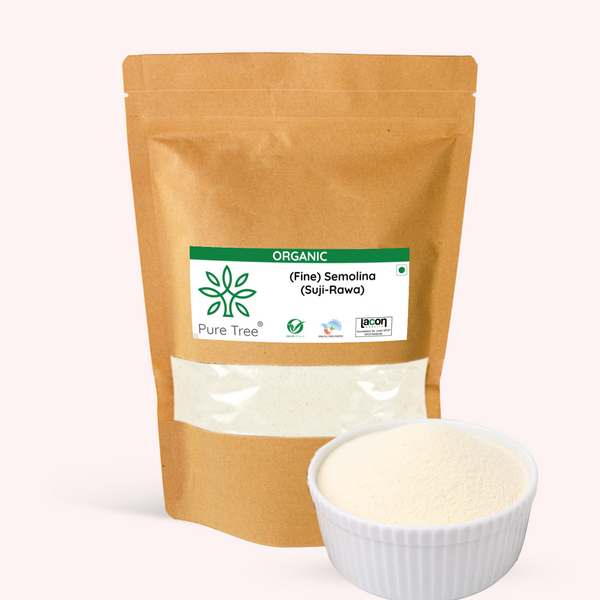 Certified Organic Rawa | Sooji | Indian Semolina