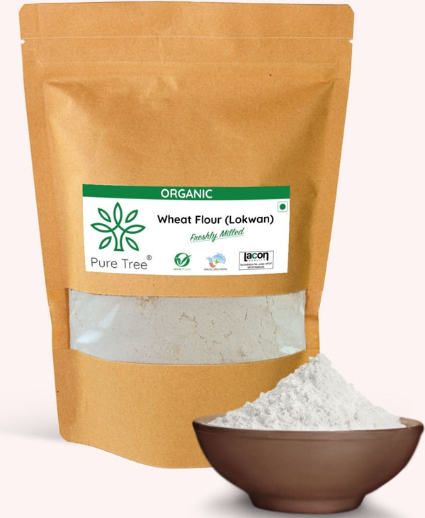 Certified Organic Wheat Lokwan Flour | Freshly Milled