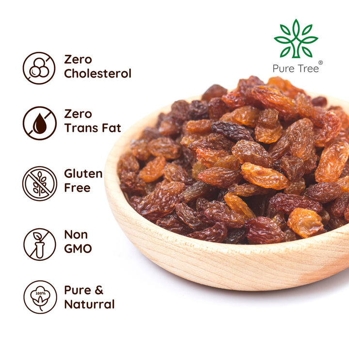 Pure Basics Raisins Buy Certified Organic Raisins, Kishmish Online in India | Pure Tree ...