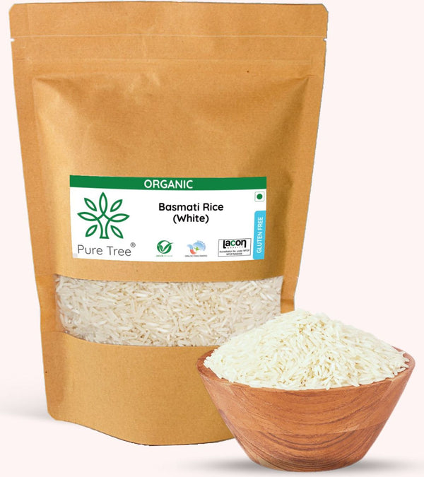 Certified Organic | Basmati Rice | White | Unpolished