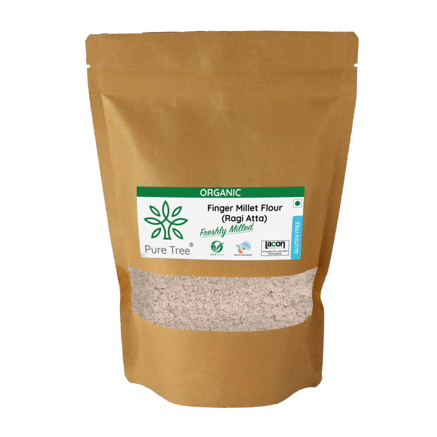 Certified Organic Finger Millet | Ragi Flour | Freshly Milled ...