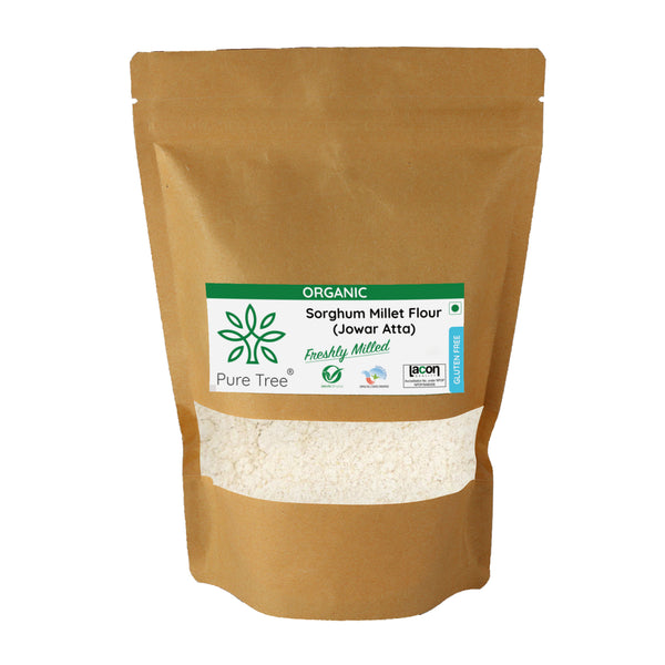 Certified Organic Sorghum Millet Flour | Jowar Atta | Freshly Milled