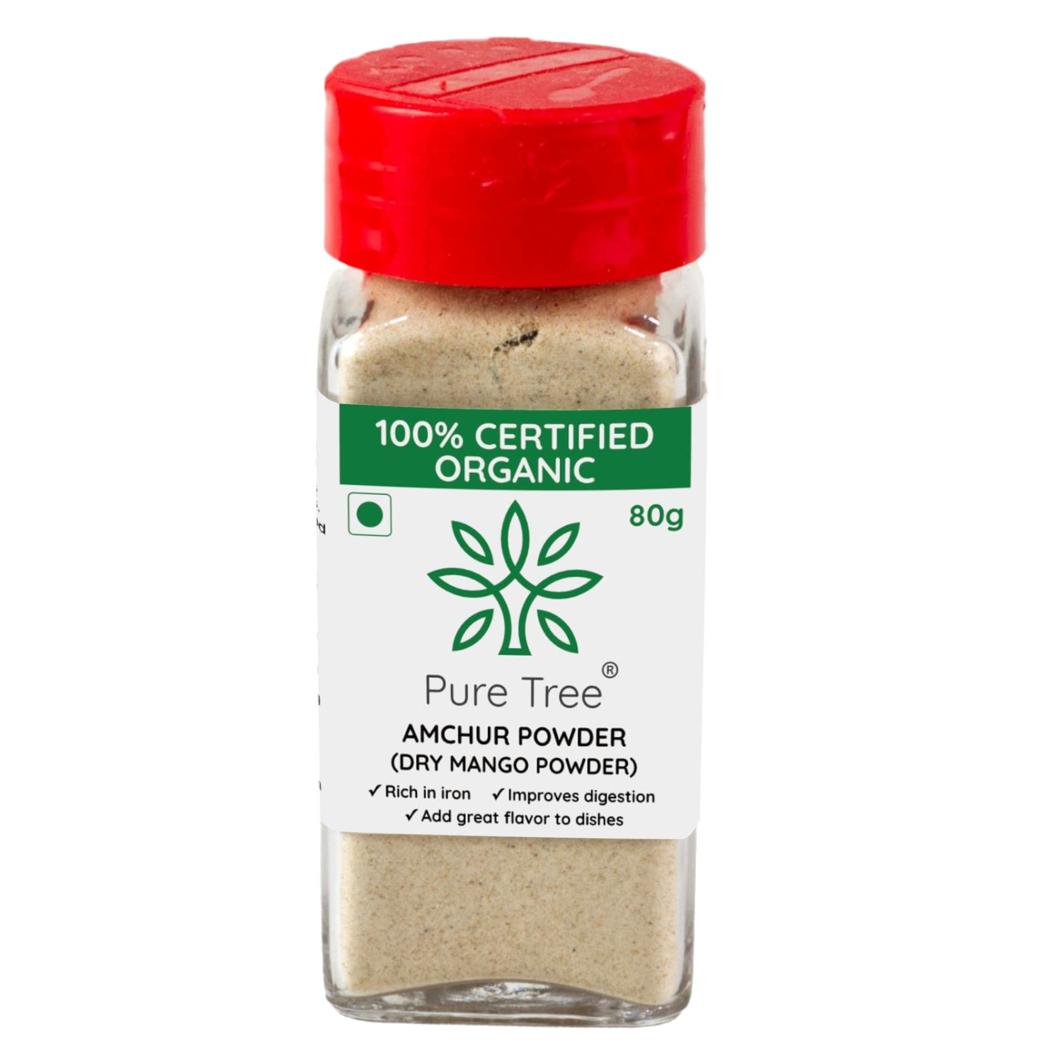 Certified Organic Amchur Powder Dry Mango Powder Puretree Foods