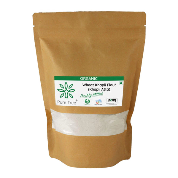 Certified Organic Emmer Wheat Flour | Khapli Atta | Freshly Milled