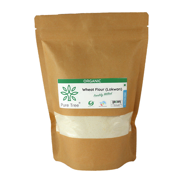 Certified Organic Wheat Lokwan Flour | Freshly Milled